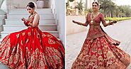 Stunning Red Lehenga Designs That We Loved On Real Brides