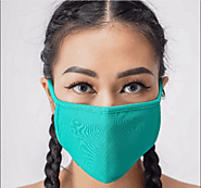 2 Ply Blank Cloth Face Mask - Custom Branded Masks