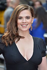 Atwell as Peggy Carter in the superhero film Captain America