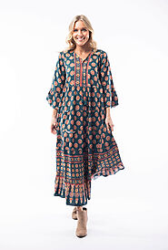 Organic Cotton Maxi Dress - Cotton Dayz