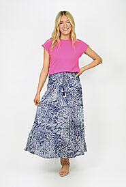 Plus Size Long Maxi Skirts at Cotton Dayz