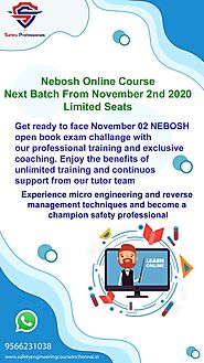 How to get Nebosh online Course ?
