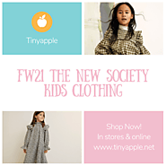 FW21 The New Society Kids Clothing Collection - Tinyapple