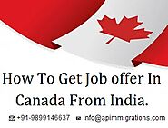 How to get a job in Canada from India? | Canada Jobs 2020
