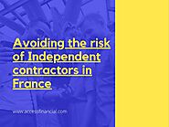 Avoiding the risk of independent contractors in france