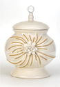 Classic White Stoneware Canisters 1303-0419