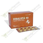 Vidalista 20 Online: Buy Vidalista 20 Mg Tablets at Best Price | MedyPharmacy