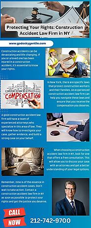 Protecting Your Rights: Construction Accident Law Firm in NY