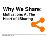 Why We Share