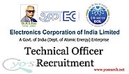 ECIL Technical Officer Recruitment 2020