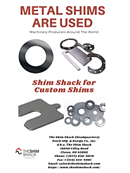 Metal shims are used by machinery producers around the world.