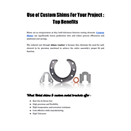 Use of Custom Shims For Your Project : Top Benefits