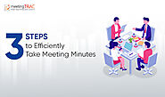 How can Online Meeting Minutes Software help take Minutes Effectively