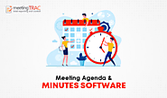 Leverage one of the kind Meeting Agenda & Minutes Software for high efficiency