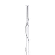 Silver Art Nouveau Cocktail Straw | Short Drinking Straw