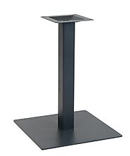 Flat Steel Commercial Indoor Table Base - Bistro Tables & Bases