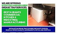 How to Maintain Grease Traps in Restaurants?