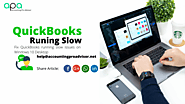QuickBooks Running Slow | 8 Steps to speed up QB | Fix it now