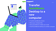 Transfer QuickBooks to a new computer | Move QB license & company file