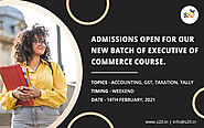 New Batch Start of Executive of Commerce Course
