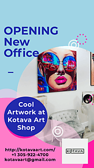 Gallery Opening - Cool Artwork - Kotava