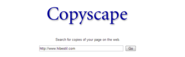 Copyscape Plagiarism Checker - Duplicate Content Detection Software