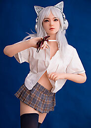 Flat Chest Anime Silicone Love Doll 158cm - Sodolls