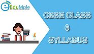 CBSE Class 6 Syllabus