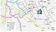 Location Map - Anthurium Noida excellent location sector 73 Noida