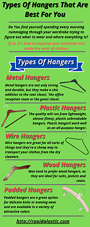 Wide Collection Of Plastic Clothes Hangers