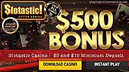 Slotastic Casino - Best US Online Casino - $5 Minimum Deposit