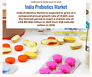 India Probiotics Market Expected to Reach US$ 961.856 million in 2025