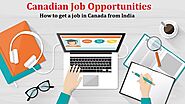 How to get a job in Canada from India? | Canada Job offer 2020
