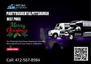 Party Bus Rental Pittsburgh for Christmas Party