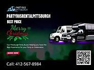 Pittsburgh Party Bus Rental for Christmas Party