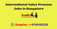 Prolific HR Consultant India Ltd | Best job consultant in Bangalore