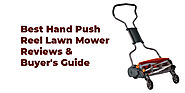 Best hand push reel mower reviews & Buyer's Guide