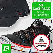 Get the 6% Cashback on FootLocker- Shopa Save App
