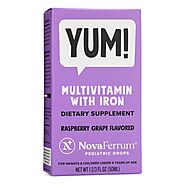 Multivitamin with Iron Pediatric Drops for Newborn Kids | NovaFerrum
