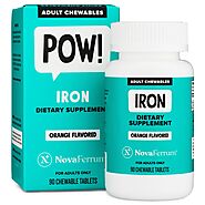 NovaFerrum Chewable Iron Supplement for Adults