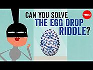 Can you solve the egg drop riddle? - Yossi Elran | TED-Ed