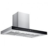 Ciarra CBCS9102 90 cm Stainless Steel Touch Chimney Cooker Hood Extractor Fan 220 VOLTS (NOT FOR USA)