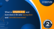 What is OAuth 2.0, and how does it fit into Spring Boot and Java Microservices?