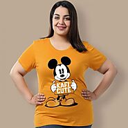 Shop Awesome Mesmerizing Graphic Plus Size Tops For Women at Beyoung