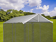 Dog Kennel 4m x 2.3m Roof - Paktec Store