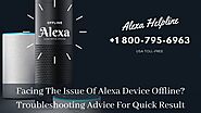 How to Fix Alexa Device Offline/Echo Offline 1-8007956963 Anytime