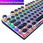 METOO-ZERO Round Keycap Gaming Mechanical Keyboard | Shop For Gamers