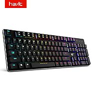 HAVIT HV-KB395L Ultra Low Axis Mechanical Keyboard | Shop For Gamers