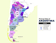 Argentina Map – Political | Geography, Places To Visit, Demography, Culture | The Maps Company