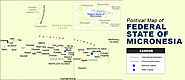 Federal States of Micronesia Map - The Maps Company